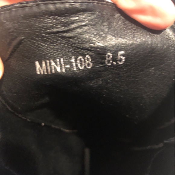 Cape Robbin Velvet Stiletto Victorian Lace up Boots with Pink Embroidered Roses - Picture 11 of 13